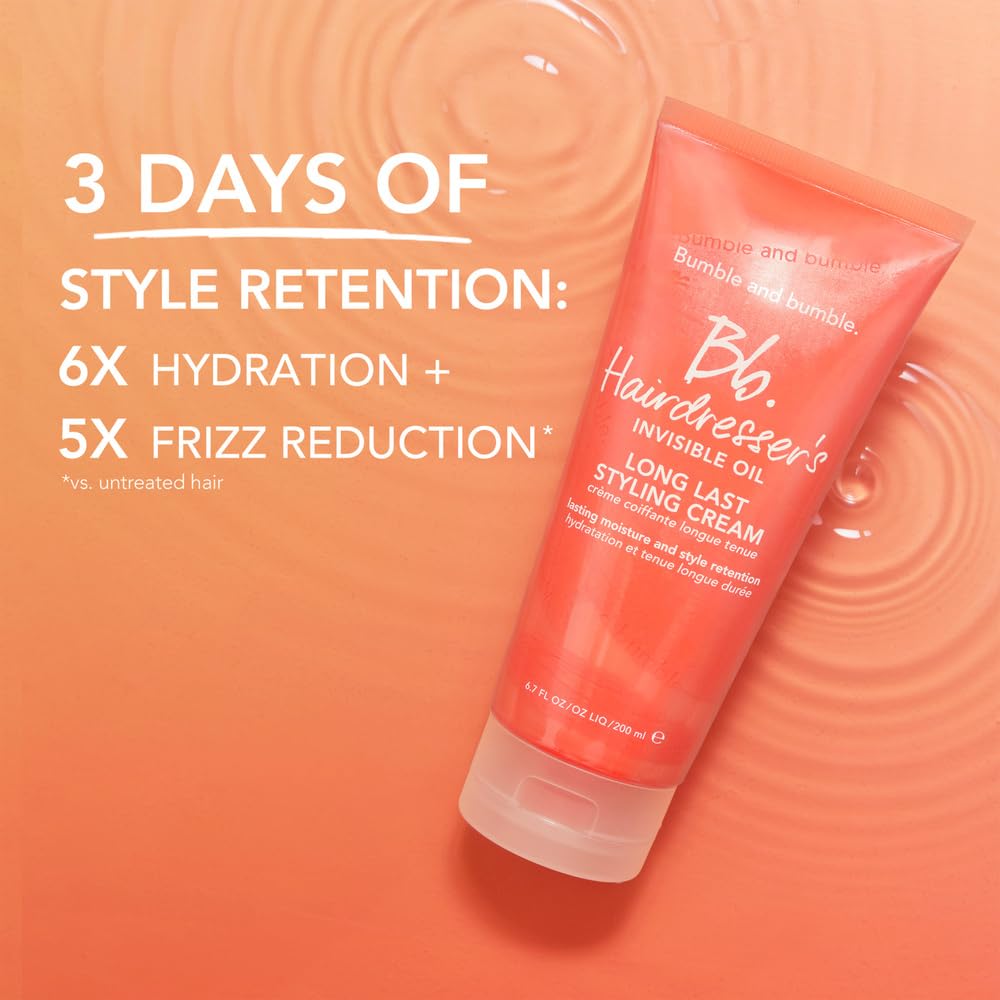 Bumble and bumble. Prep, Style, Extend Starter Set | Hairdresser's Invisible Oil Primer, Hairdresser's Invisible Oil Long Lasting Styling Cream + Prêt-à-powder Dry Shampoo